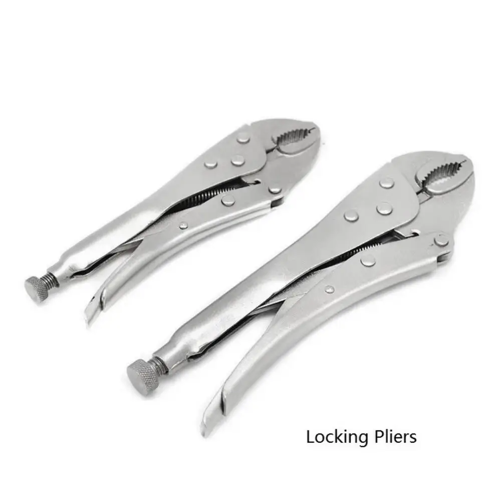 5/7/10 Inch Locking Pliers Circular Mouth Heavy Duty Vise Vice Grips Adjustable Quick Fixing Clamping Curve Jaw Spanner
