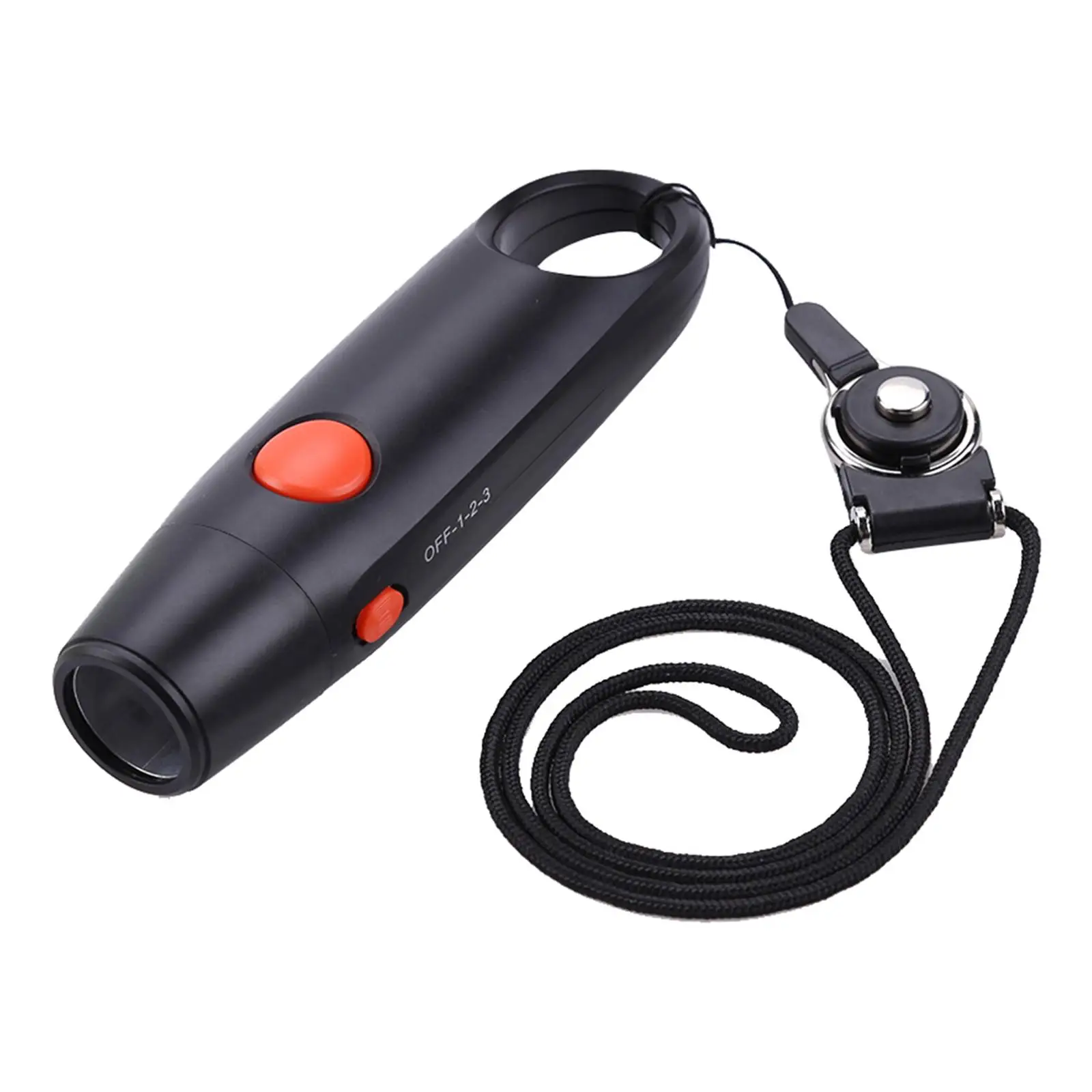 Electronic Whistle 3 Tones Referee Electric Whistle Outdoor with Storage Bag