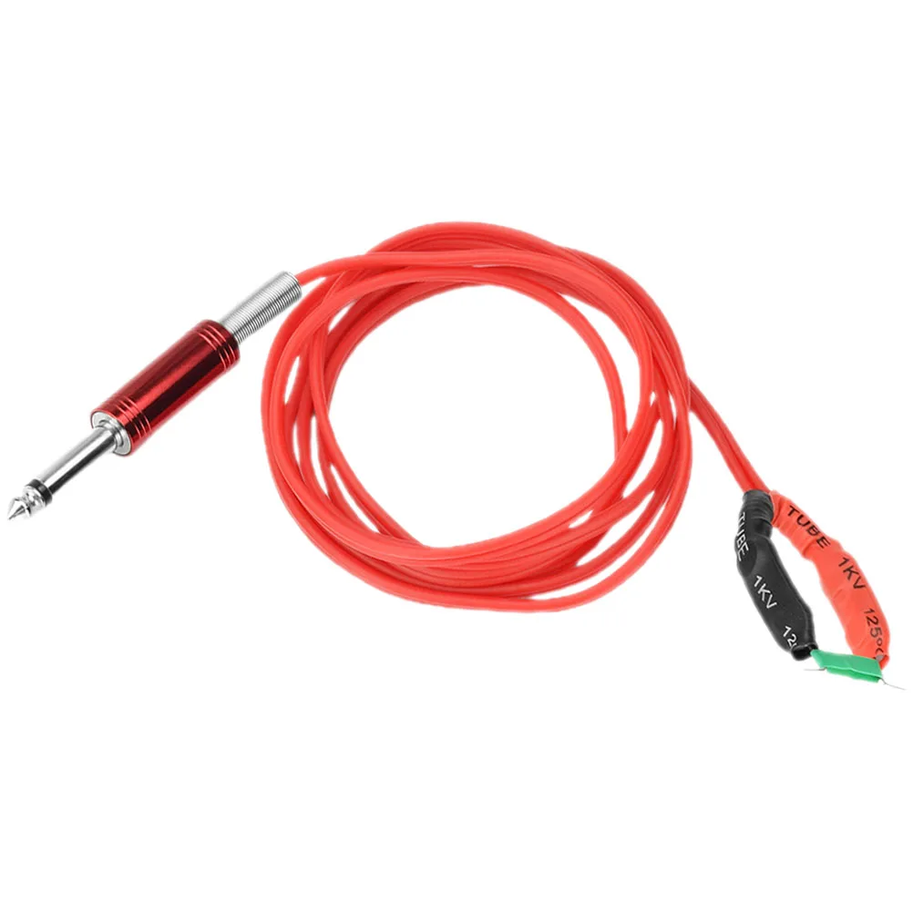 

Dual Core Silicone Tattoo Hook Line Bendable Clip Cord Stable Voltage Long-Term Conductive Tattoo Machine Clip Cord Supply