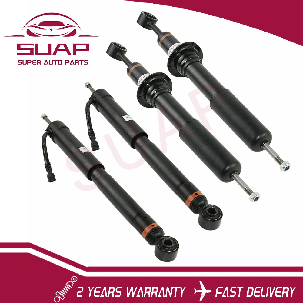 4Pcs Front+Rear Shock Absorbers For Toyota Land Cruiser Prado 120 48510-69415 4851069415 48530-69185 48530-69485 2002-2009