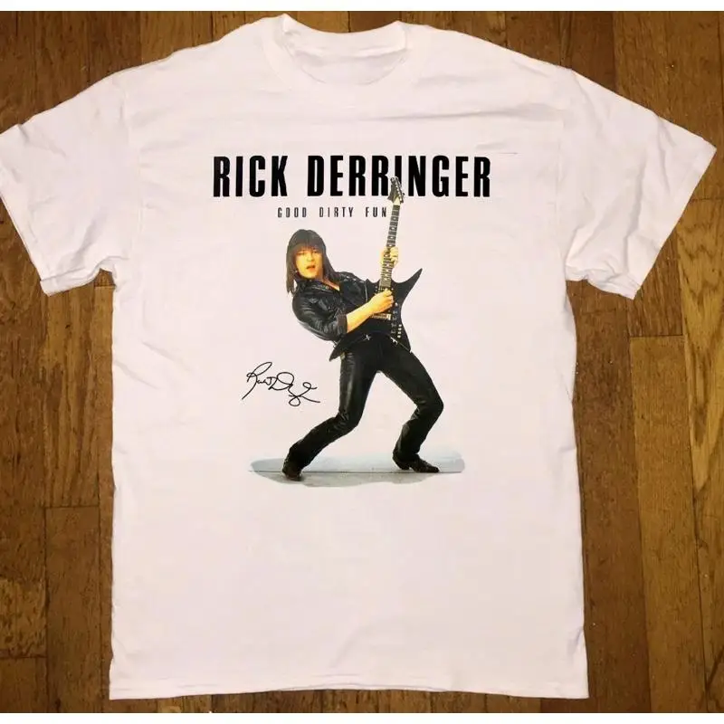 Rare Rickkk Derringerrrr Good Fun T Shirt White All Size New