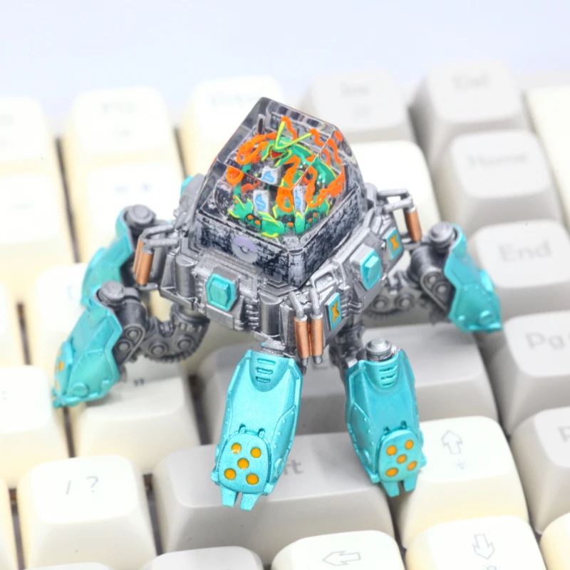 ECHOME Mecha Keycap Display Stand Custom Keycap Storage for 3D Resin Anime  Keyboard Cap Desktop Decoration Gamer Gift