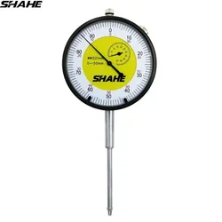 Shahe 0-5/0-10/0-20/0-30/0-50 mm 0.01 mm High Quality Dial Indicator Metric Dial Indicator Gauge 0.01mm