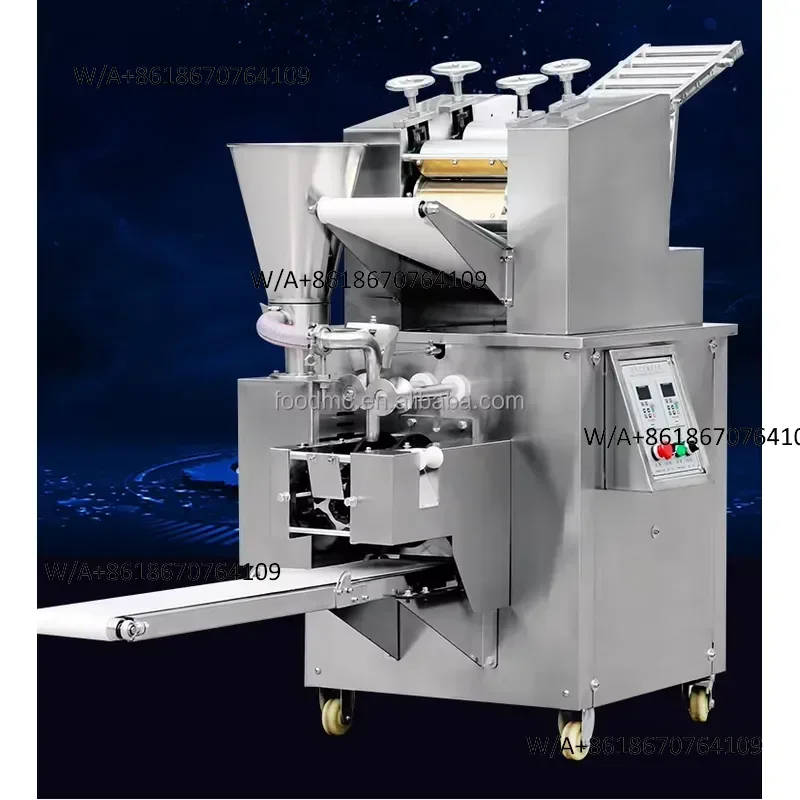 Fully automatic ZELAIXIN samosa and empanada dumpling making machine, with an output of 8,000 2250W motors per hour, suitable