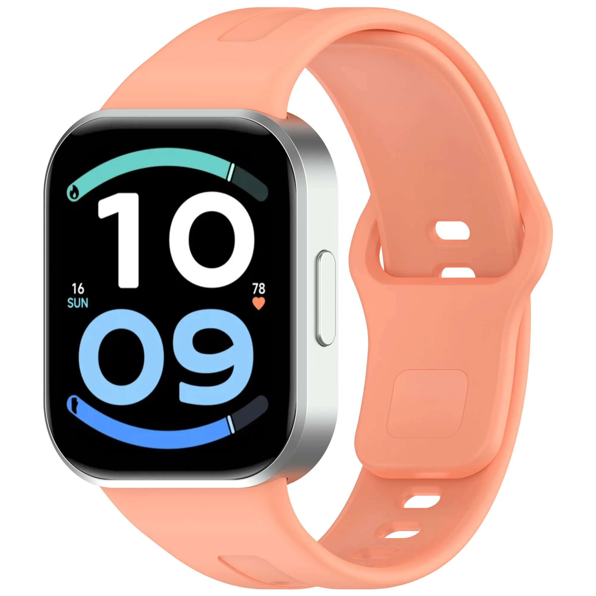 Original atmungsaktives Silikonarmband für Redmi Watch 6 Active, Ersatz-Uhrenarmband, Armband Correa für Xiaomi Band 10 9 8 Pro – Detail 8