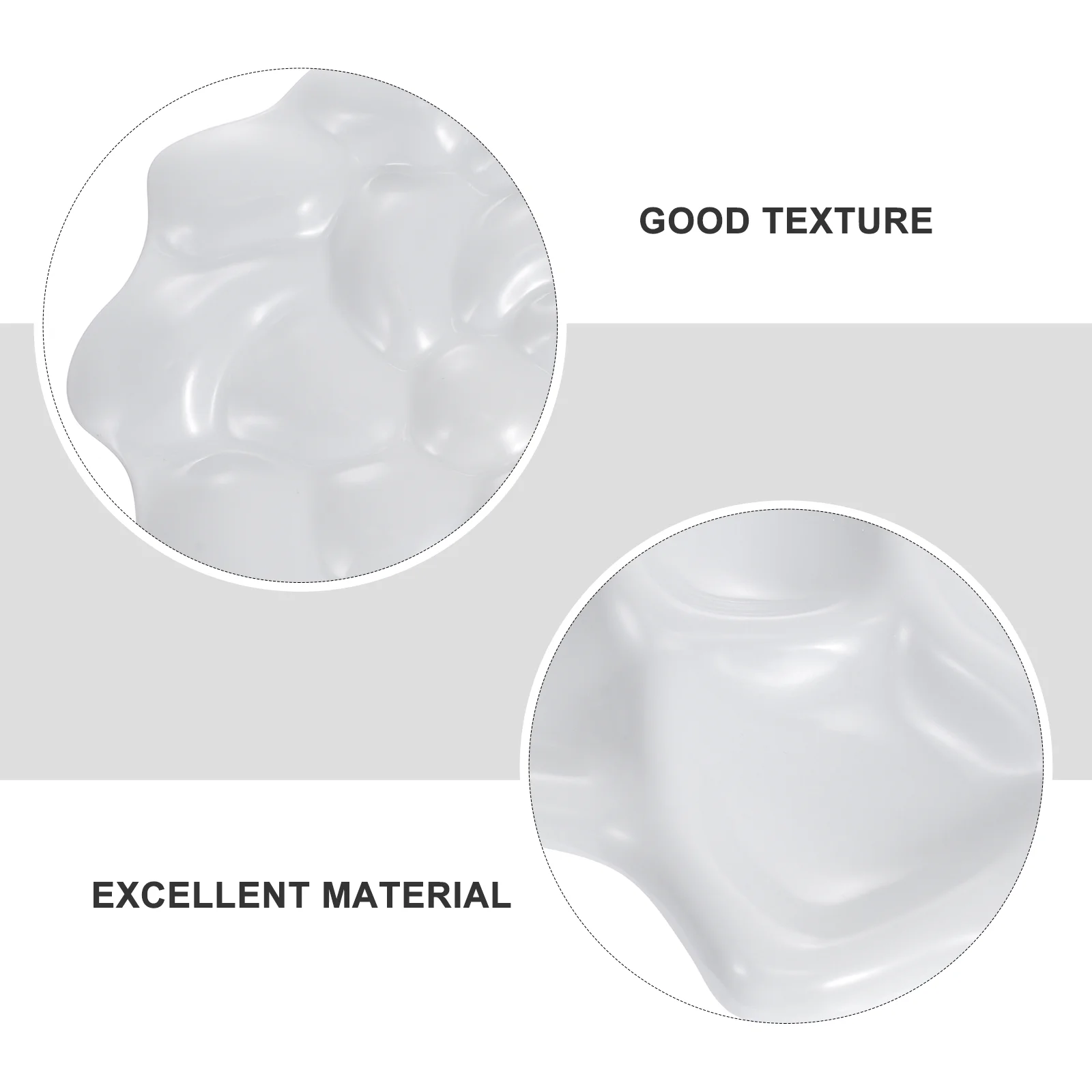 

Lotus-shaped Color Palette Paint Tray Painting Colour Mixing Gouache Trays Imitation Porcelain Pigment