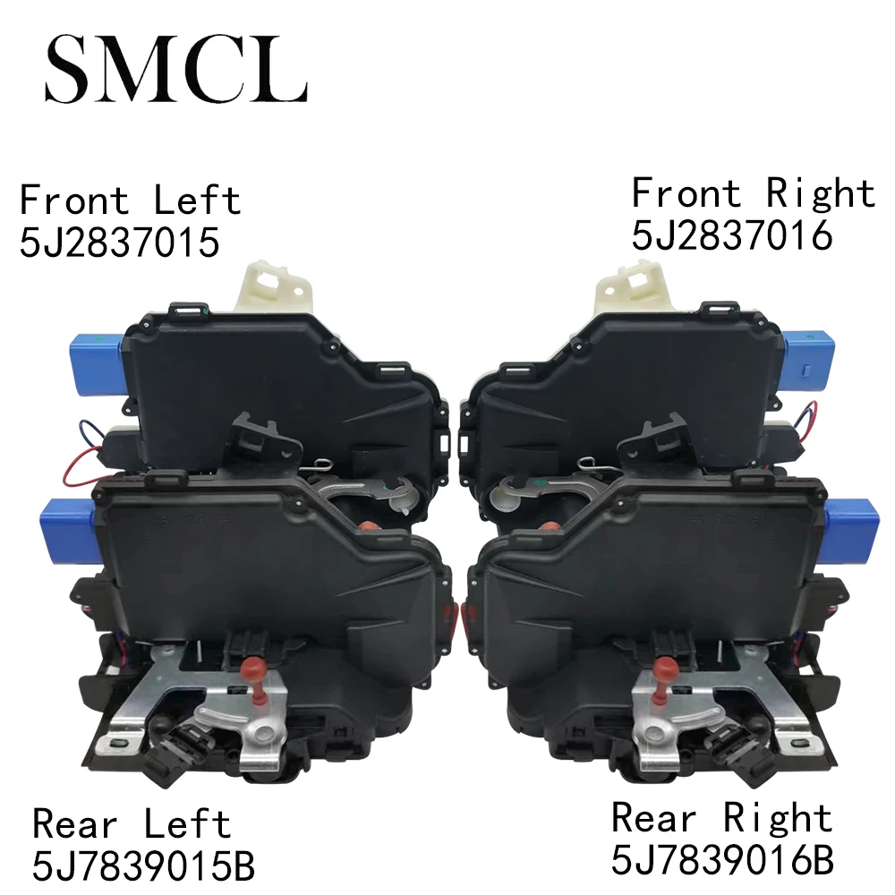 5J2837015 5J2837016 5J7839015B 5J7839016B Door Lock Actuator right-hand drive For Skoda Fabia 2007-2014 Roomster 2011-2015