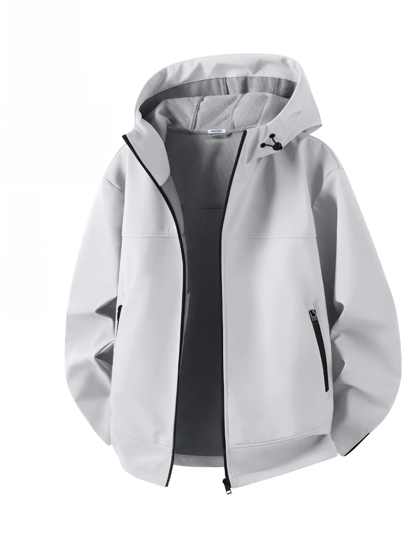 

M Hooded Jaet Outdoor Soft ell Coat Spring Mountain Functional Men's Long Sve Waterproof Polyester Fiber