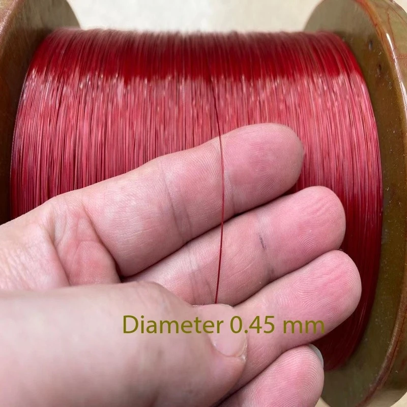 304 Stainless Steel Coated Steel Wire Rope, Anti Bite Wear-Resistant Fishing Wire, Jewelry Pendant Llamp Crystal Wire 0.38-1.0mm