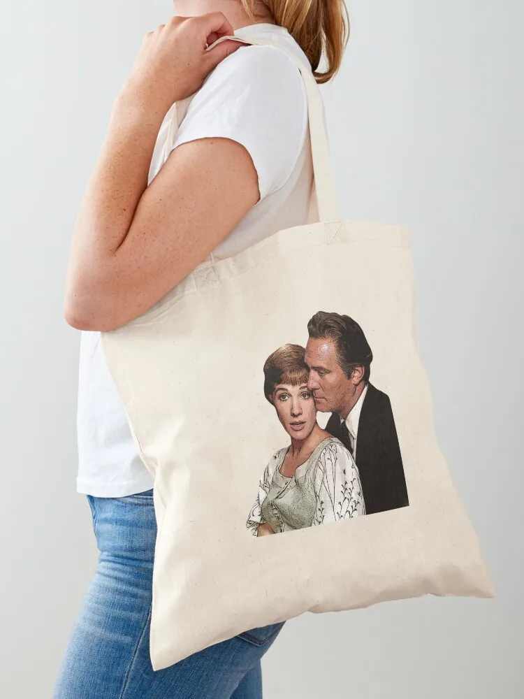 

Sound of Music Georg and Maria Tote Bag ecological bags Shopper bag personalized tote bag Big women