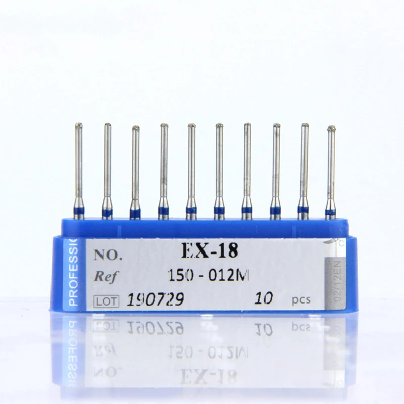 10 Stück/Set Dental-Diamantbohrer 39 Größen 1,6mm für Hochgeschwindigkeits-Handstück Stomatologie-Abteilung Zahnmedizin Schleifwerkzeuge – Detail 10