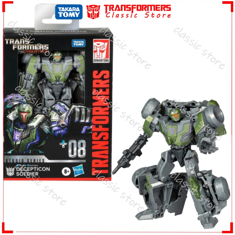 Op voorraad Klassieke Transformers Speelgoed Studio Series Gamer Edition SS-GE-08 Decepticon Soldier Cybertron Autobots Actiefiguren