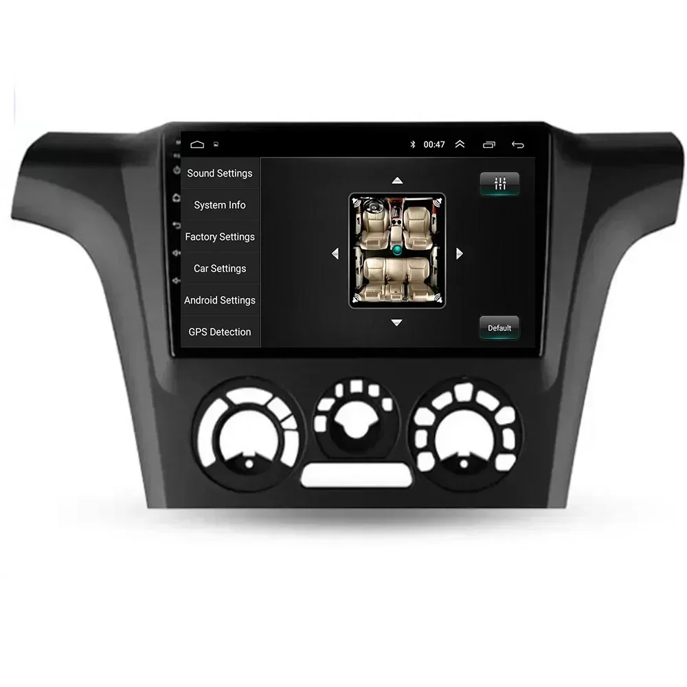 Para mitsubishi outlander 1 2002 - 2008 rádio do carro reprodutor de vídeo multimídia navegação gps estéreo carplay bt no 2 din dvd