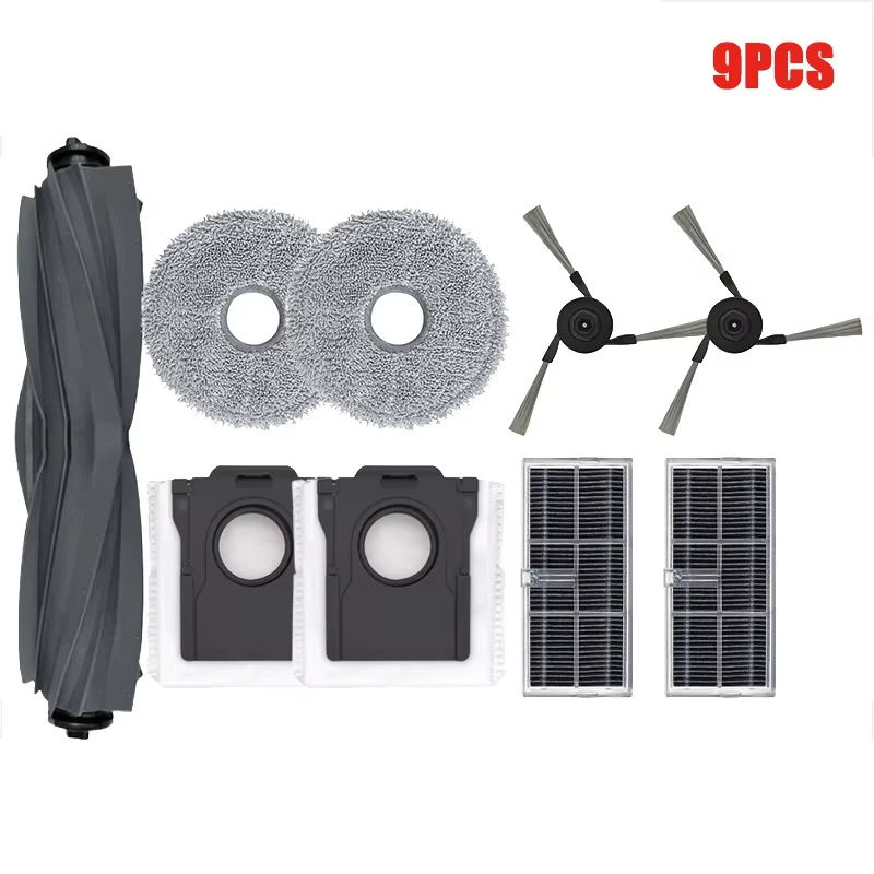 

For Dreame X40 Ultra / X40 Ultra Complete / L40 Ultra / S30 Pro Ultra Parts Main Roller Side Brush Hepa Filter Dust Bag