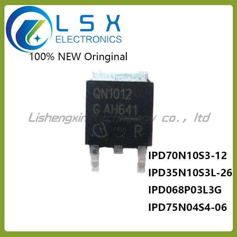 

5pcs QN1012 IPD70N10S3-12 3N10L26 IPD35N10S3L-26 068P03L IPD068P03L3G 4N0406 IPD75N04S4-06 TO-252 Original On stock