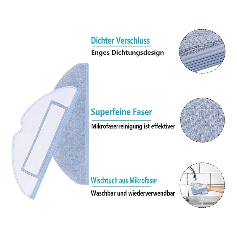 Zubehör für roborock s7, für roborock s7 staubsauger ersatzteile, für xiaomi roborock s7 s70 s75 s7max 7maxv