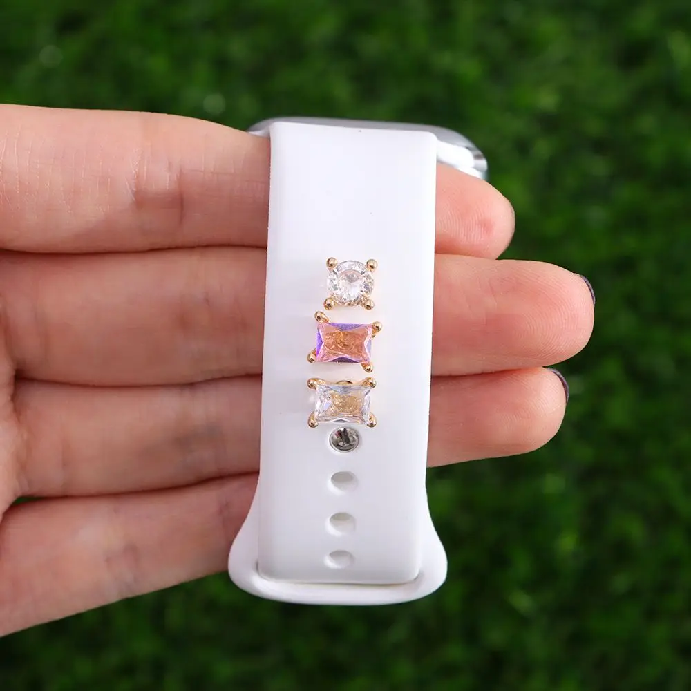 Brooch Bracelet Diamond Wristbelt Charms Watch Band Ornament Strap Accessories Decorative Ring