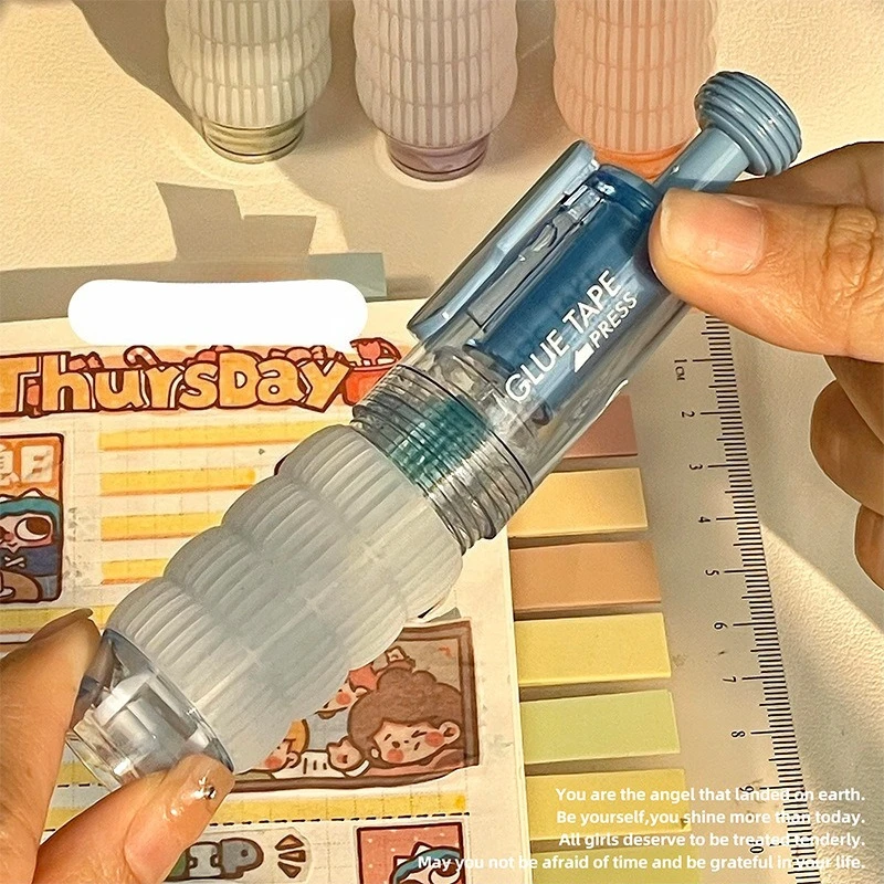 Pen Press Point Dispensing High Value and High Viscosity Replaceable Core Double-sided Tape Student Special Glue