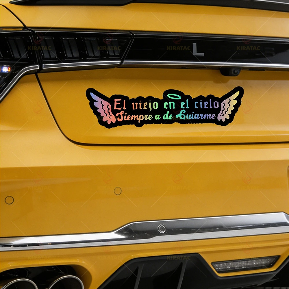 Windows, Scooters, Cars Spanish Style, Car and Motorcycle Sticker Waterproof, Suitable for Fairings, Fuel Tanks, Car Trunks