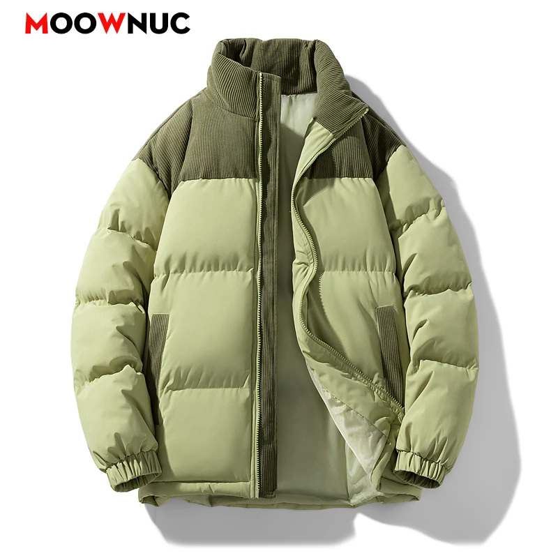 سترات رجالي معطف خريفي للرجال سترة واقية عصرية للرجال سترة واقية من الرياح معطف غير رسمي دافئ مقاوم للرياح في الهواء الطلق #1