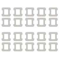 VOFUN-20X For Ecovacs Winbot W1 / W1 Pro / W2 / W2 Omni Window Cleaning Robots, Window Cleaner Robot Cleaning Cloth