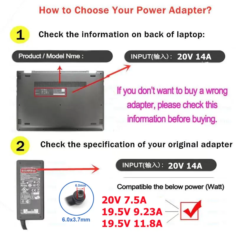 オリジナルの電源アダプター20v14a,6.0*3.7 280w ADP-280BB b,rog g703gi pg35v gx701 g703gx g703gs gx703hs用充電器