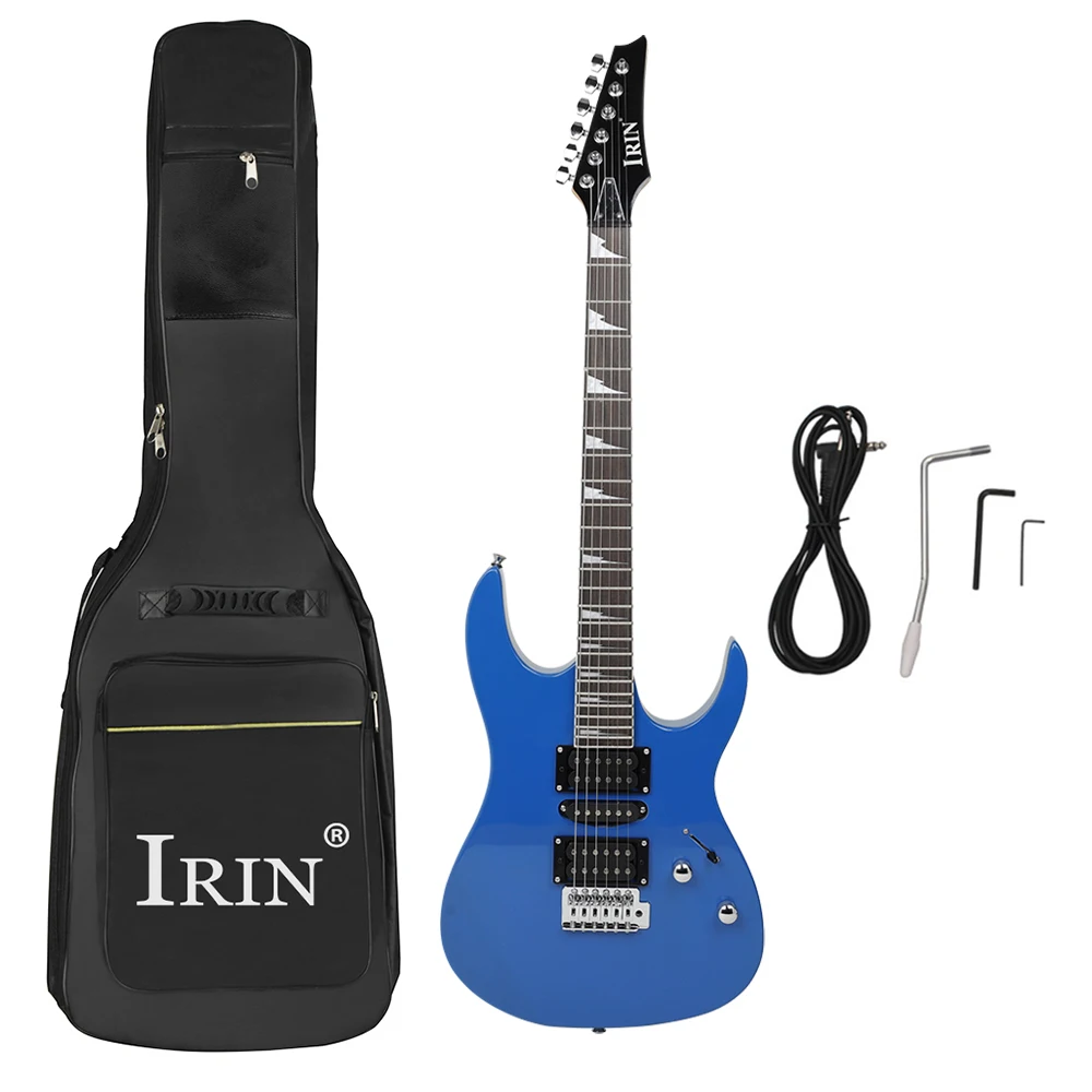 

IRIN 6 Strings 24 Frets Electric Guitar 39 Inch Maple Body Neck Electric Guitarra With Bag Necessary Guitar Parts & Accessories