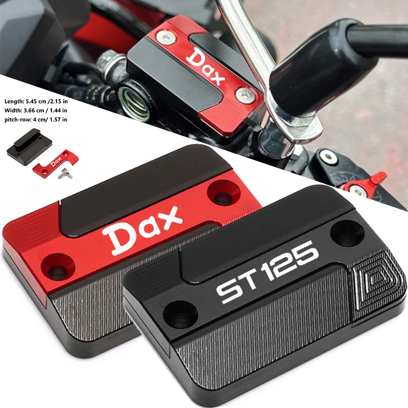 

Аксессуары для мотоциклов, передняя крышка бачка тормозной жидкости с ЧПУ, декоративная крышка, подходит для HONDA DAX125 ST125 dsx st125