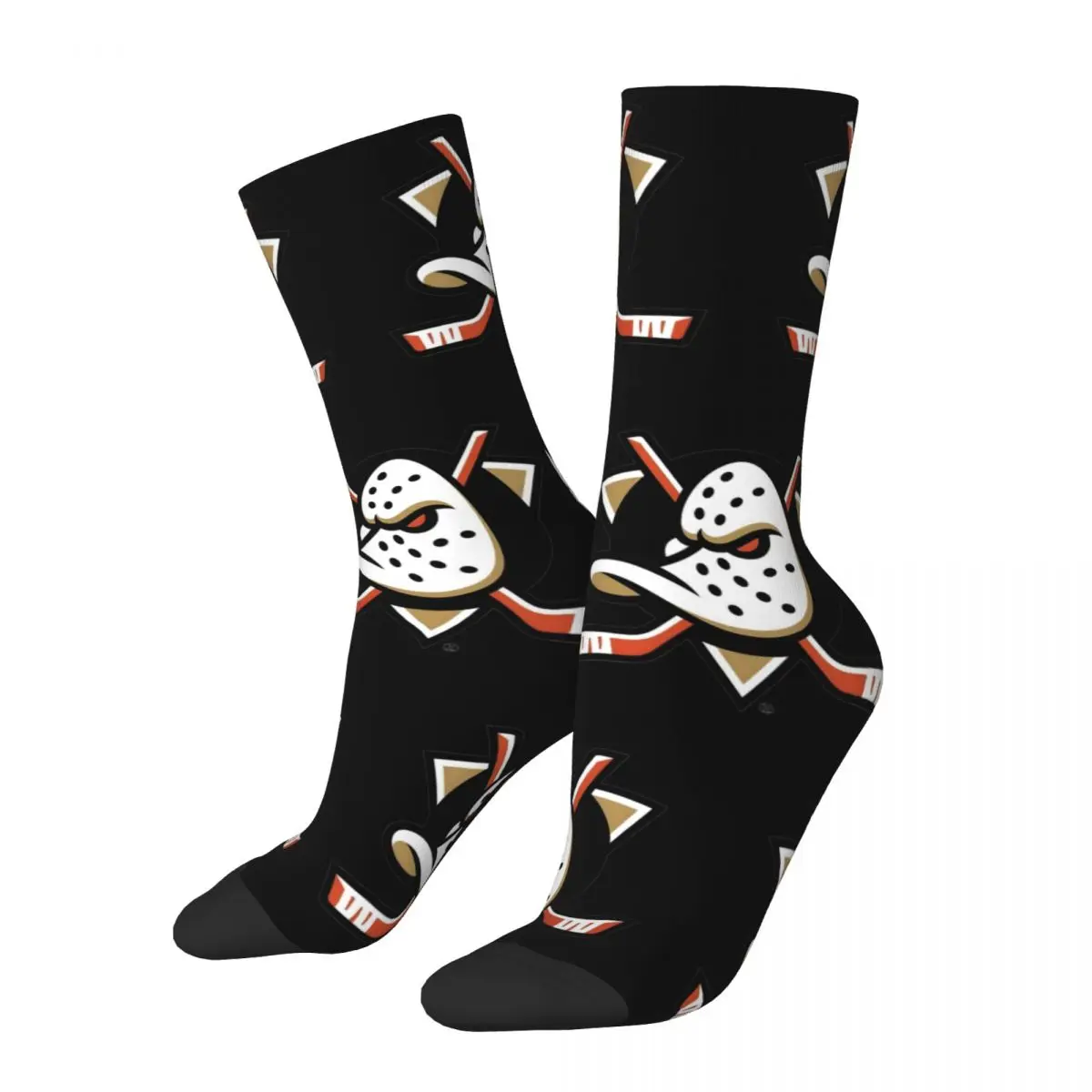 

ANAHEIM Mightys DUCKS REBRAND Socks Winter Stockings Korean Women Men Soft Breathable Socks Design Cycling Anti-Slip Socks