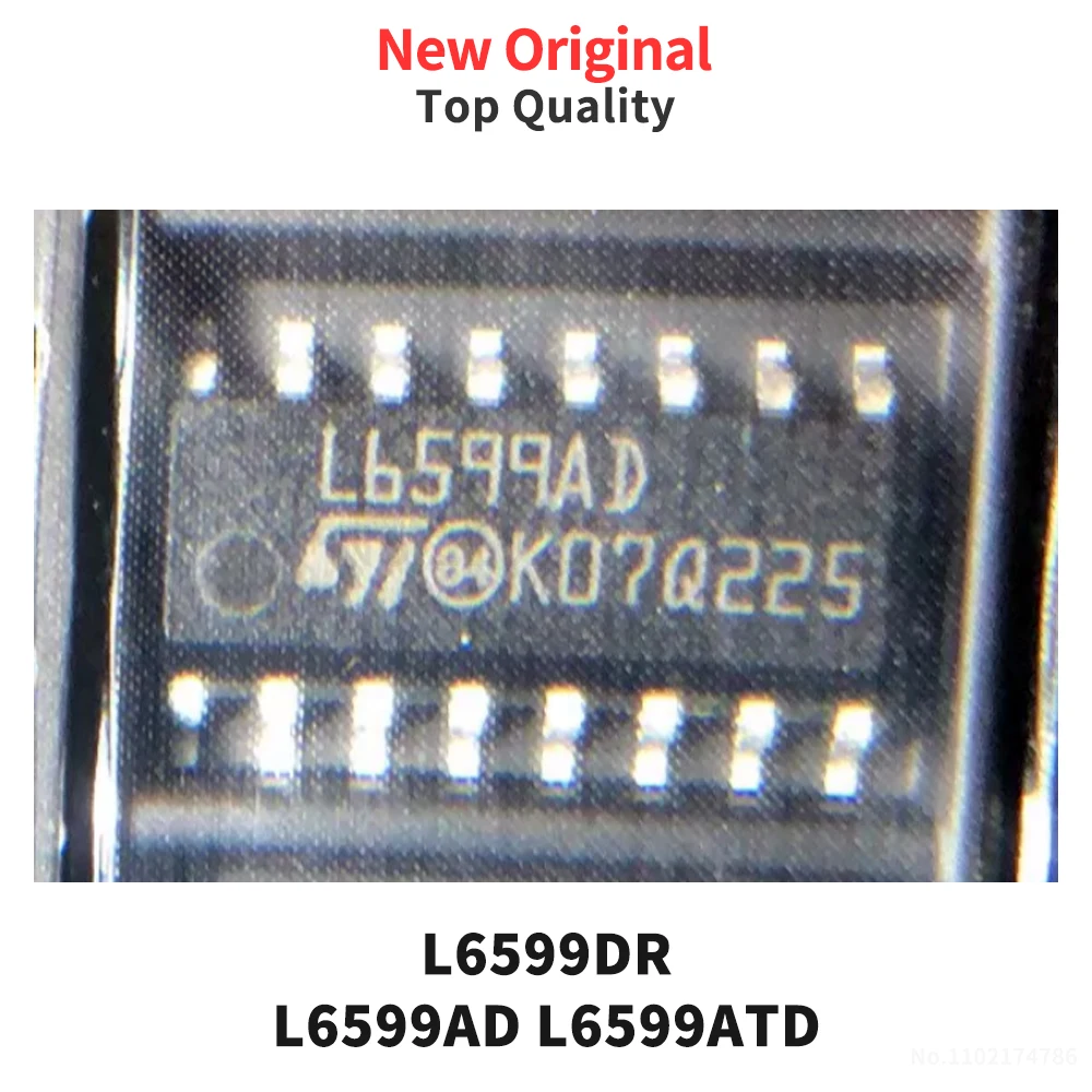 (5 Pieces) L6599DR L6599AD L6599ATD SOP New Original