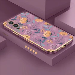 Painting Pattern Soft Case For Oneplus Nord 2 5G CE One Plus 9 8T 8 Pro CE2 Lite Silicone Flowers Cover Fundas