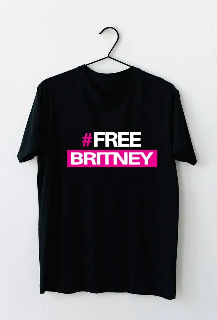 Slogan Hash Tag Free Britney Protest Fan Movement Woman'S Power T Shirt