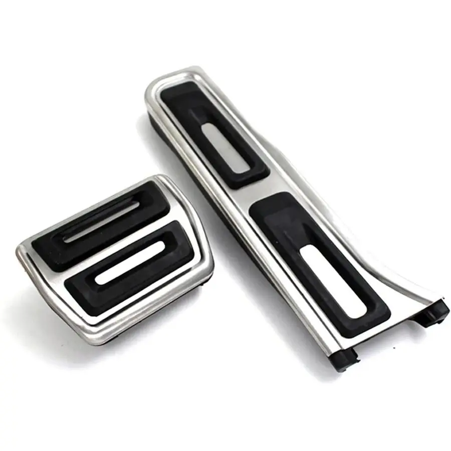 Stainless Steel Car Pedal Pads Cover For Audi Q3 For Volkswagen Passat B7 Variant Touran Scirocco Car Stying