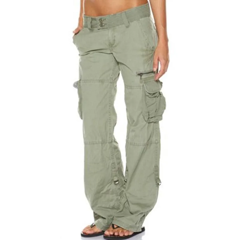 Women's Loose Fit Cargo Pants Spring Summer