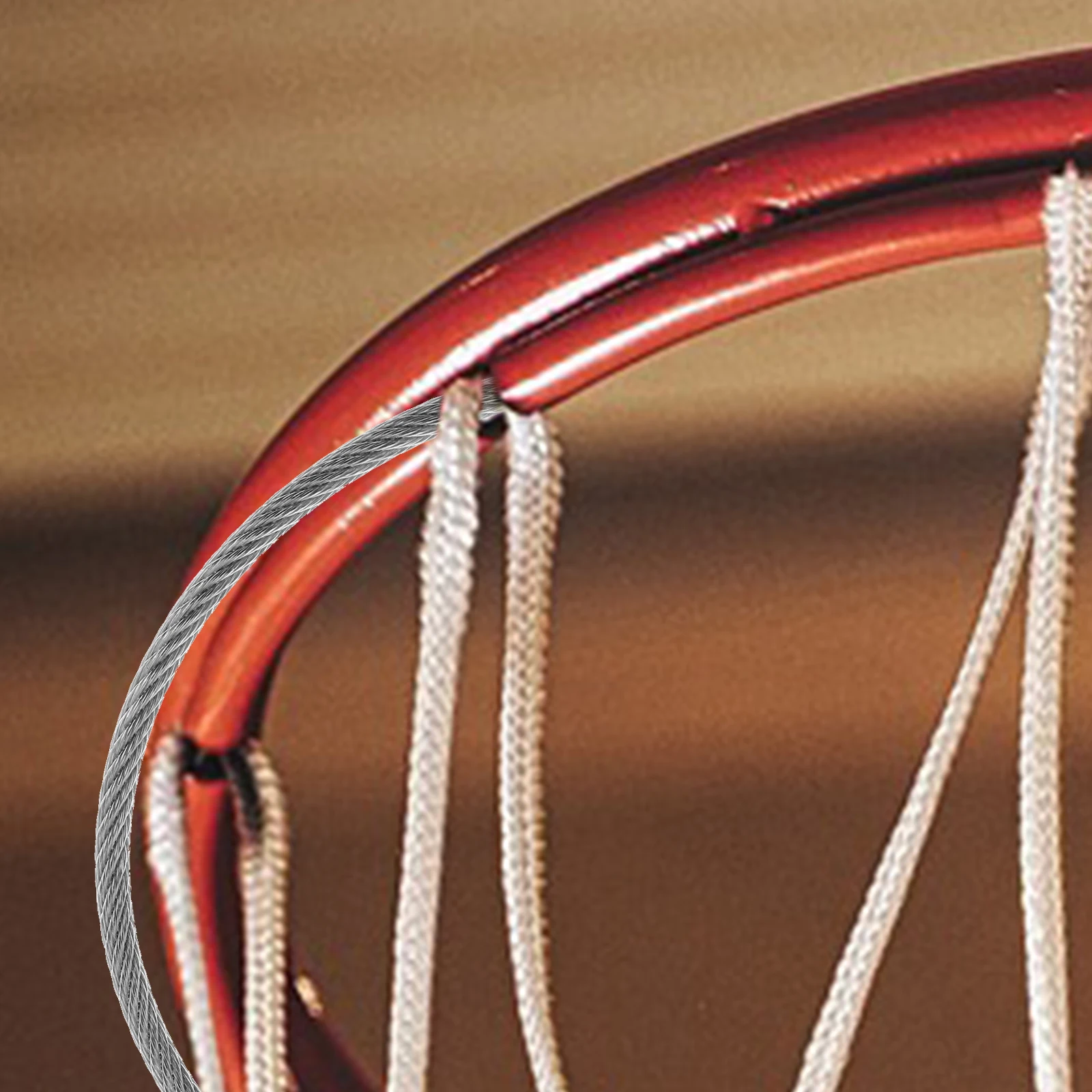 

Basketball Net Stringing Replacement Suite Nets Rope Aluminum Hoop Accessories Frame Cord