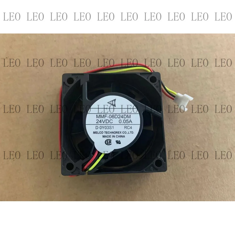 MY For MMF-06D24DM-RC4 24V 0.05A 6cm 6025 Yaskawa V7 inverter fan Mitsubishi IPC
