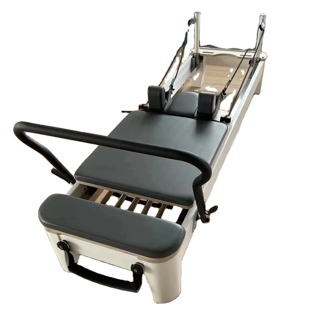 luxury non-slip pilates reformers white studio pilates core bed reformer machine pil mat towelSY-PL012