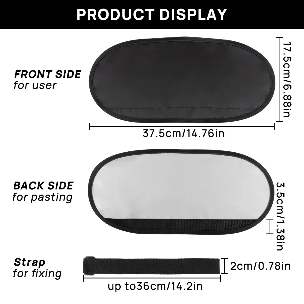 Universal Car Sun Visor Extender Car Visor Extender Sun Blocker  Anti Glare Visor Car Sun Visor Extender Glare Guard Polarized