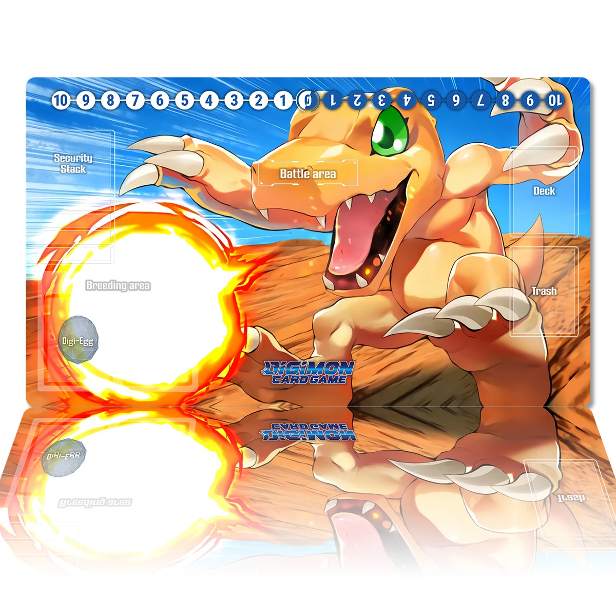 Digimon Playmat Agumon TCG CCG Board Game Card Game Mat Anime Mouse Pad Custom Rubber Desk Mat Gaming Accessories Zones Free Bag