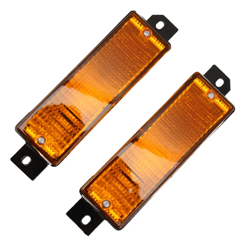 

Front Turn Signal Indicators 1 Pair Corners Lights For BMW 3 E30 1987 1988-1991- Part Numbers 63131380965 63131380966
