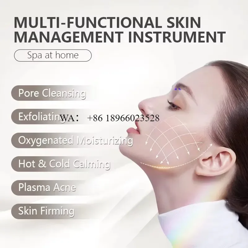 WMWMNU 9 in 1 Newest Facial Care Equipment Peel Firming Dermabrasion Oxygen Jet for Hydra Bubble Beauty - view 3