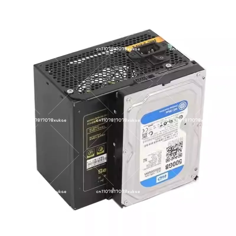 Computer ATX Power Supply Bit Back Installation 3.5 Mechanical 2.5 Solid State Drive Fixing Bracket Modification Customization