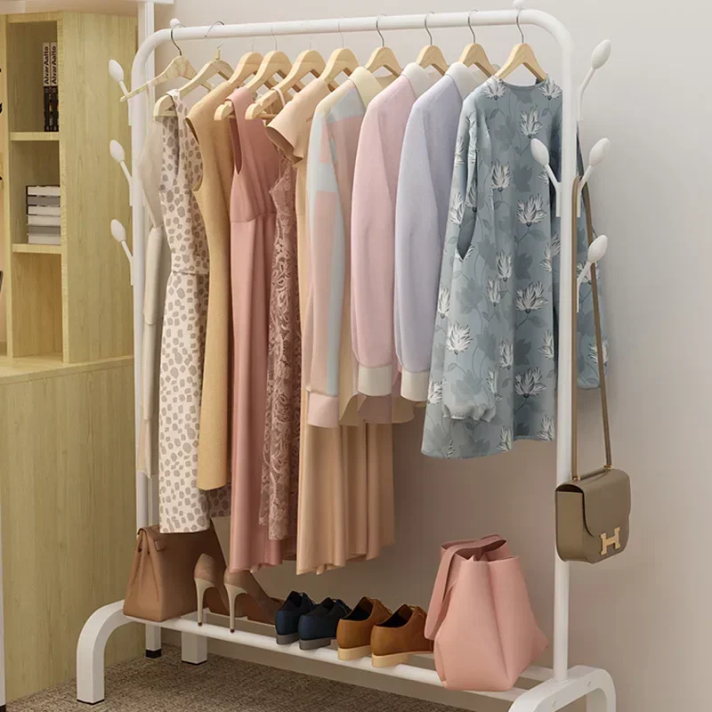 

Минималистичная многовешалка для хранения одежды, современная белая вешалка для одежды в скандинавском стиле для спальни, подвесная многофункциональная мебель