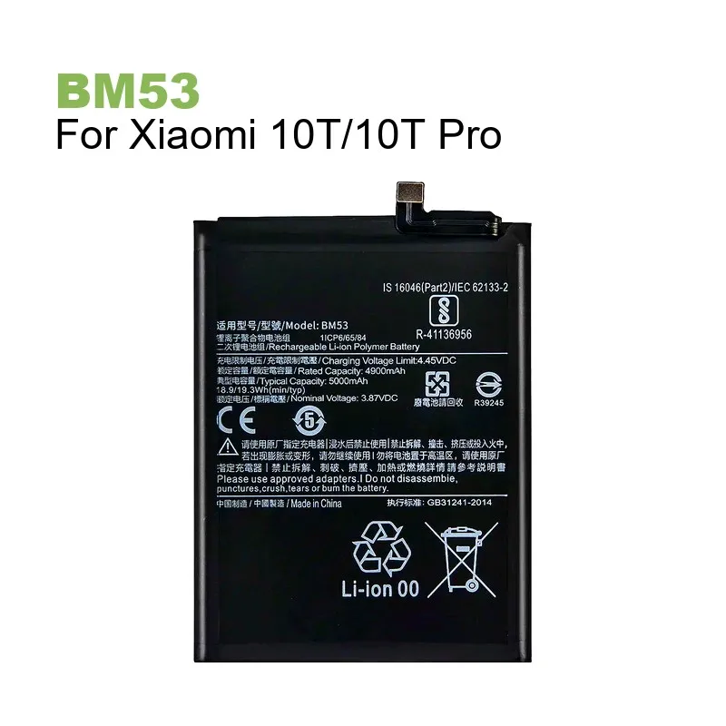 Battery For Xiaomi 11T 5G Mix 4 11 12T 10T 12 12X 13 Pro For Redmi K50 Ultra BM58 BM4X BM5J BM59 BM53 BP46 BM55 BP4D BM55 BP4D