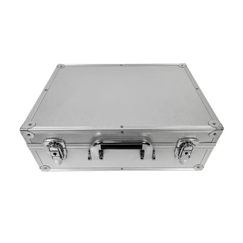 Large Portable Aluminum Alloy Toolbox Multifunctional, Water  Aluminum Material Head Hardware Sample Instrument Display Box