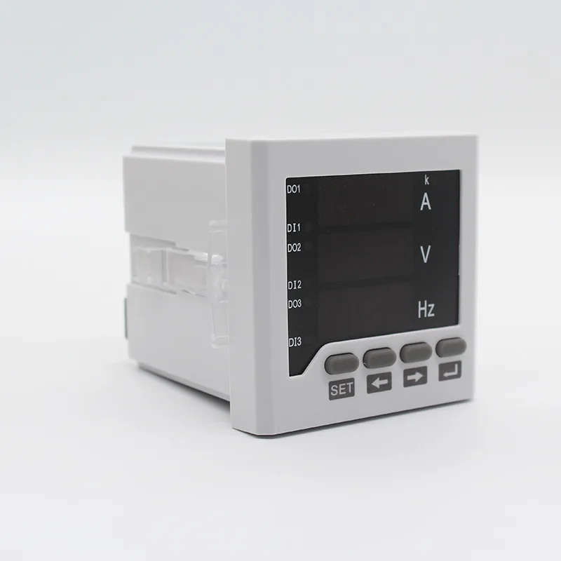 Single-phase AC/DC Current Voltage and Frequency Combination Table CJ-UIF63 Three-row Four-digit Display 0.5 Level
