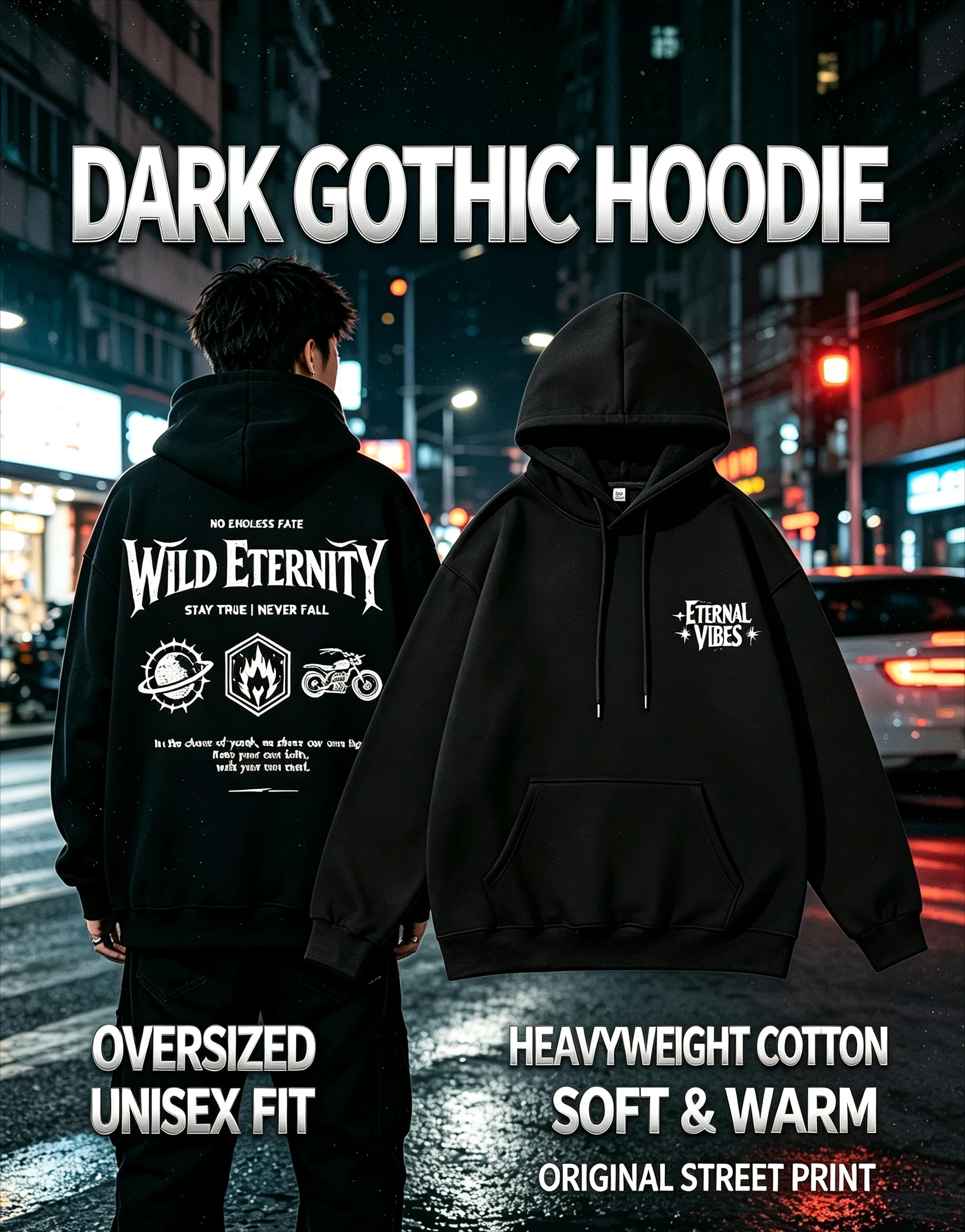 Juice WRLD Hoodies Men Women's Hooded Sweatshirts Fashion Hip Hop Casual Pullovers Autumn Boys Girls Black Streetwear Juicewrld