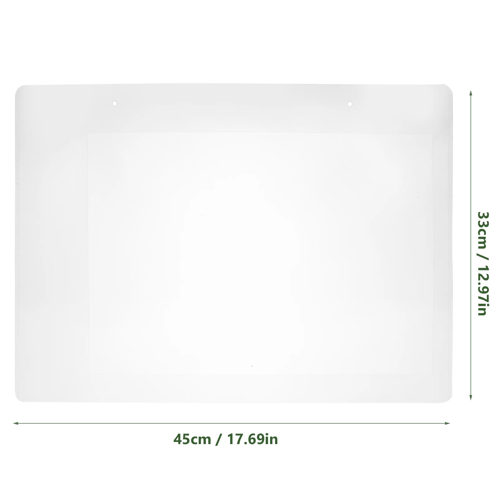 2Pcs Document Folder File Bag Portable Transparent Holder for School Business Travel Use Large Capacity Paper Storage Solution