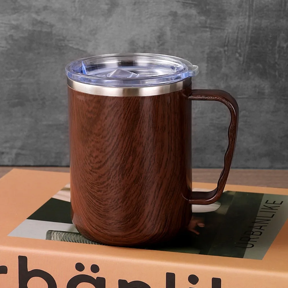 

Travel Mug 500ml Stainless Steel Mug Leakproof Lid BPA Free Insulated Tumbler Food Grade Vacuum Insulated Cup Cold Drinks