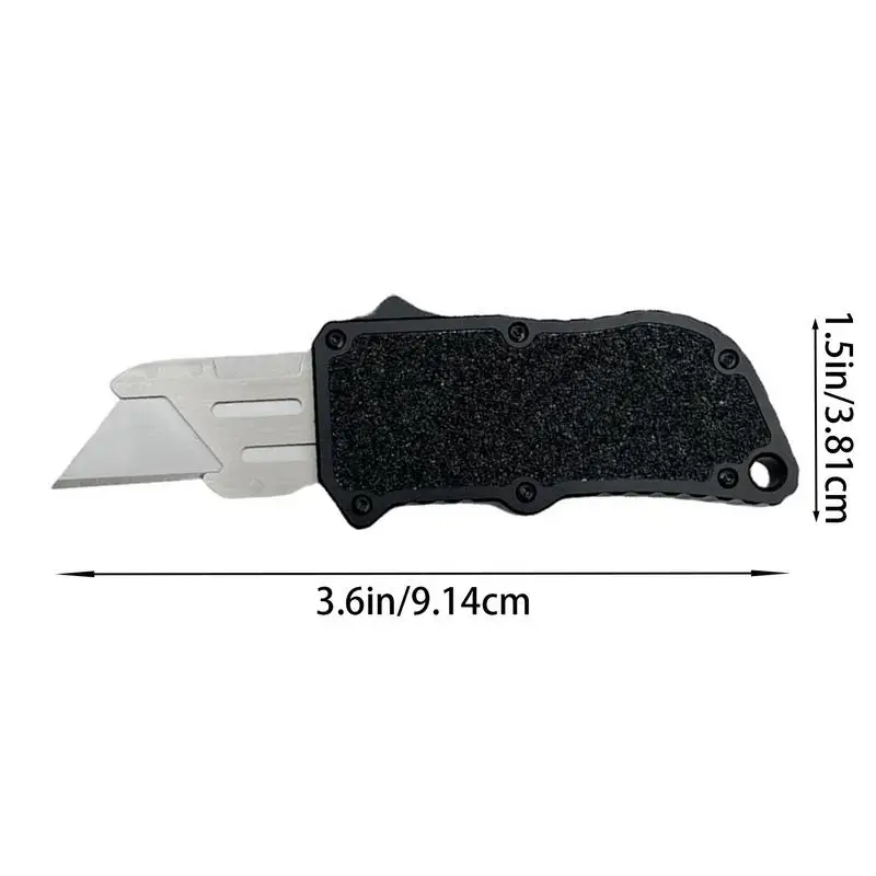 Portable Box Cutter Retractable Non-Slip Box Cutter Craft Cutting Supplies Multipurpose Stationery For Carpet Sheetrock Rope
